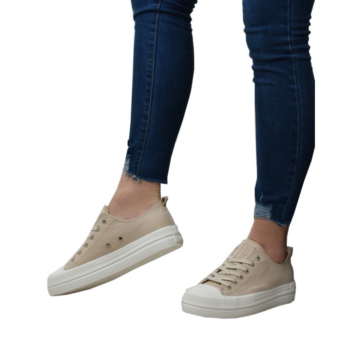 Trampki damskie Big Star LL274969 Beżowe