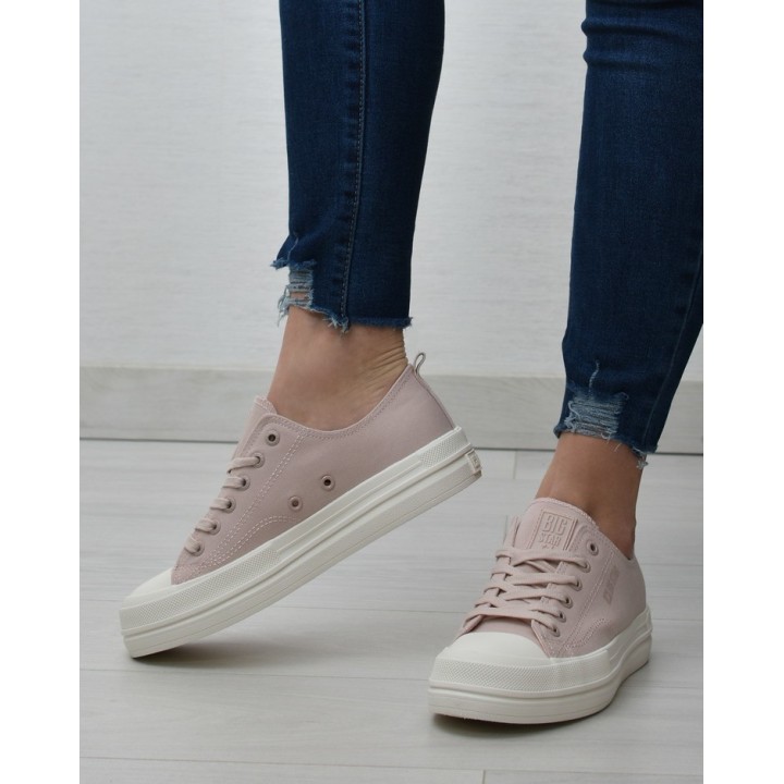Trampki damskie Big Star LL274970 Nude