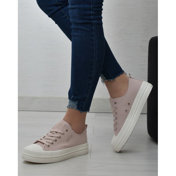 Trampki damskie Big Star LL274970 Nude