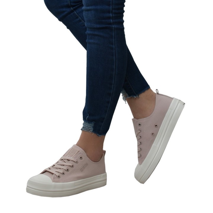 Trampki damskie Big Star LL274970 Nude