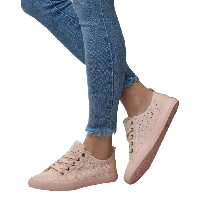 Trampki damskie Big Star JJ274059 Nude