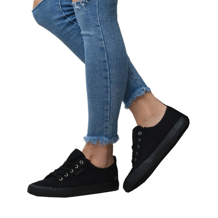 Trampki damskie Big Star JJ274064 Czarne