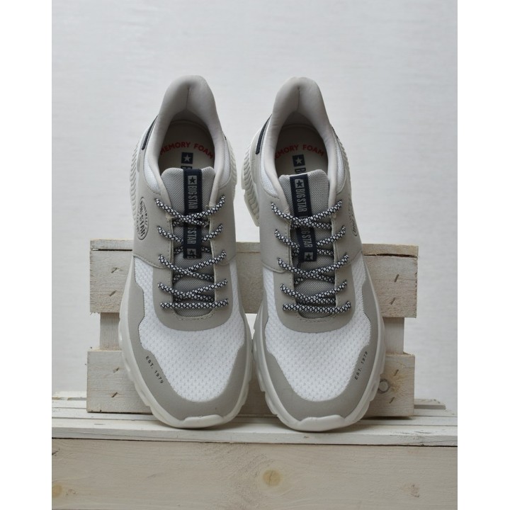 Buty sportowe męskie Big Star LL174138 Białe
