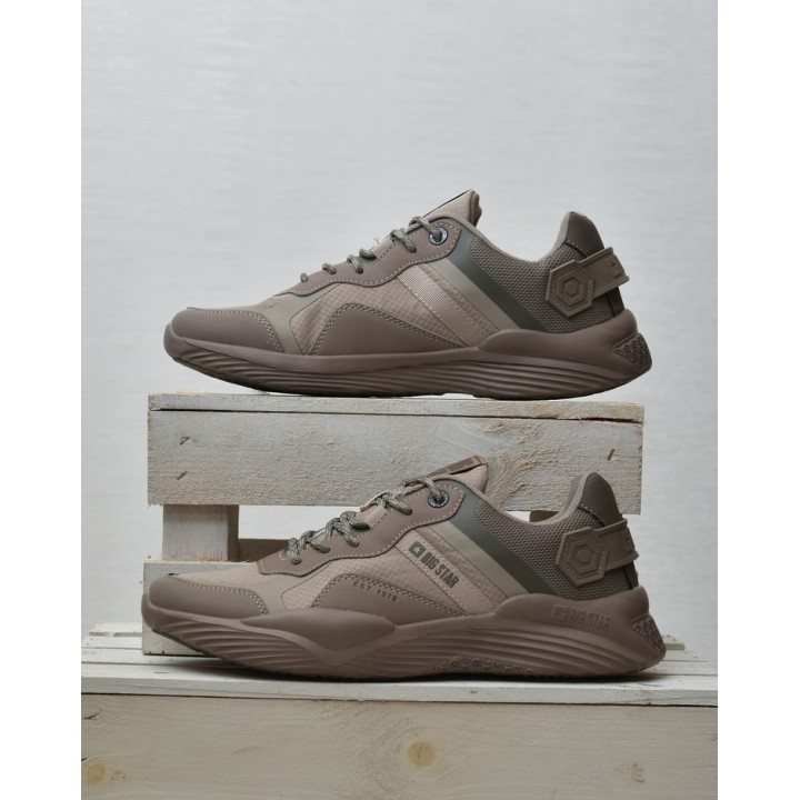 Buty sportowe męskie Big Star LL174151 Beżowe