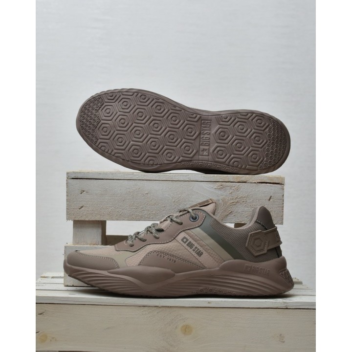 Buty sportowe męskie Big Star LL174151 Beżowe
