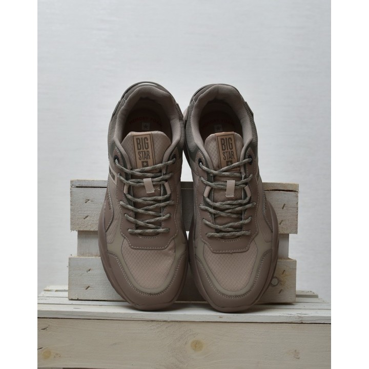 Buty sportowe męskie Big Star LL174151 Beżowe