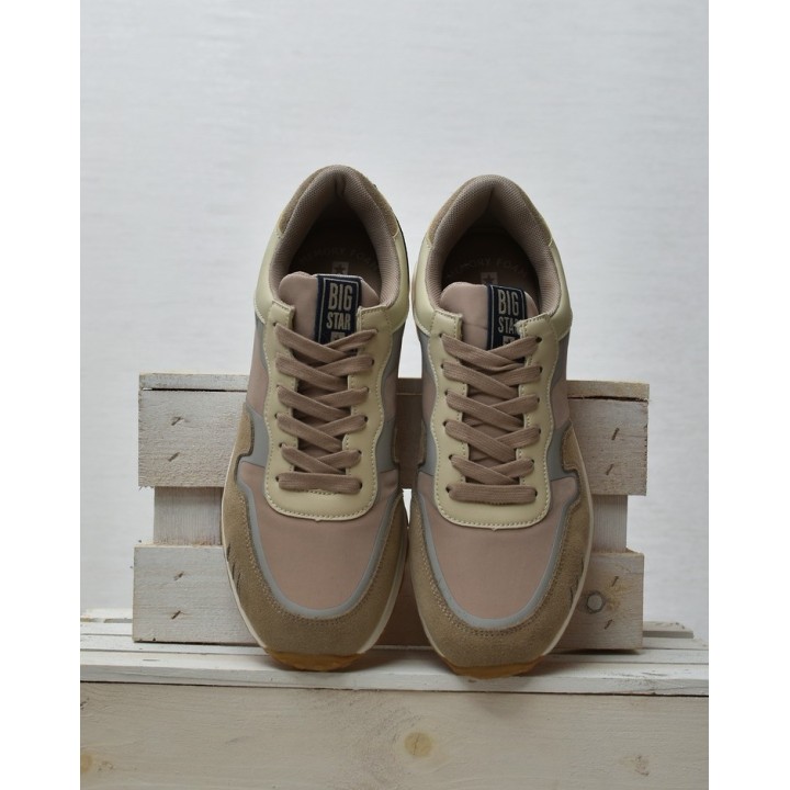 Buty sportowe męskie Big Star LL174123 Beżowe