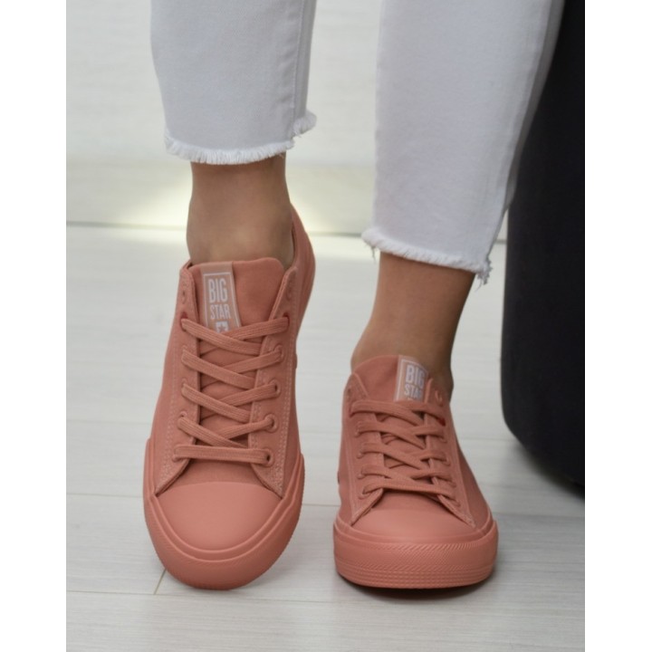 Trampki damskie Big Star JJ274005 Nude