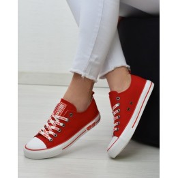 Trampki Big Star KK274104 Czerwone