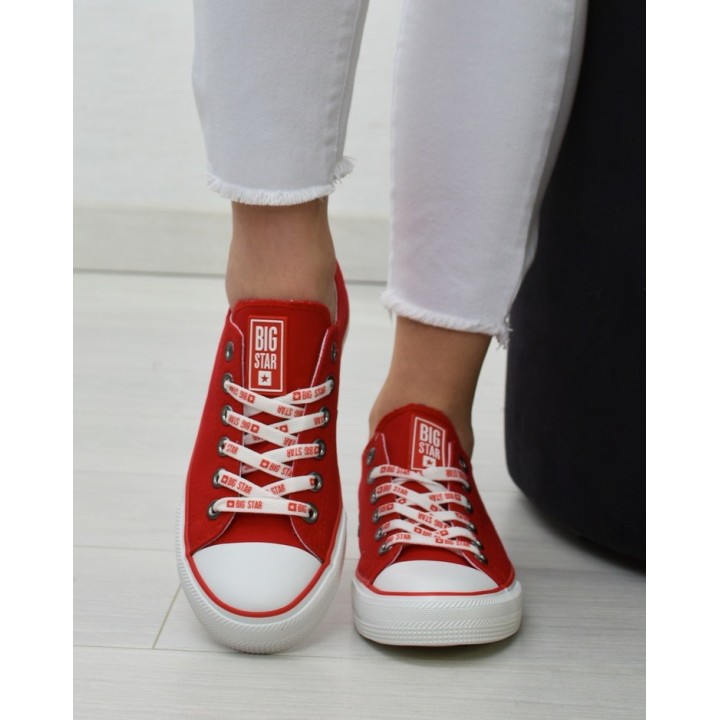 Trampki Big Star KK274104 Czerwone
