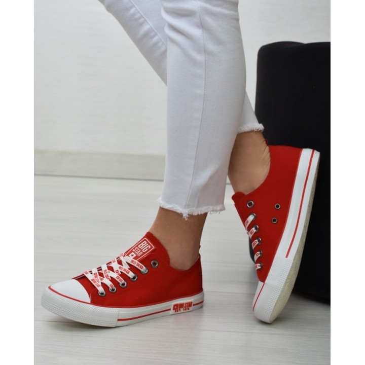 Trampki Big Star KK274104 Czerwone