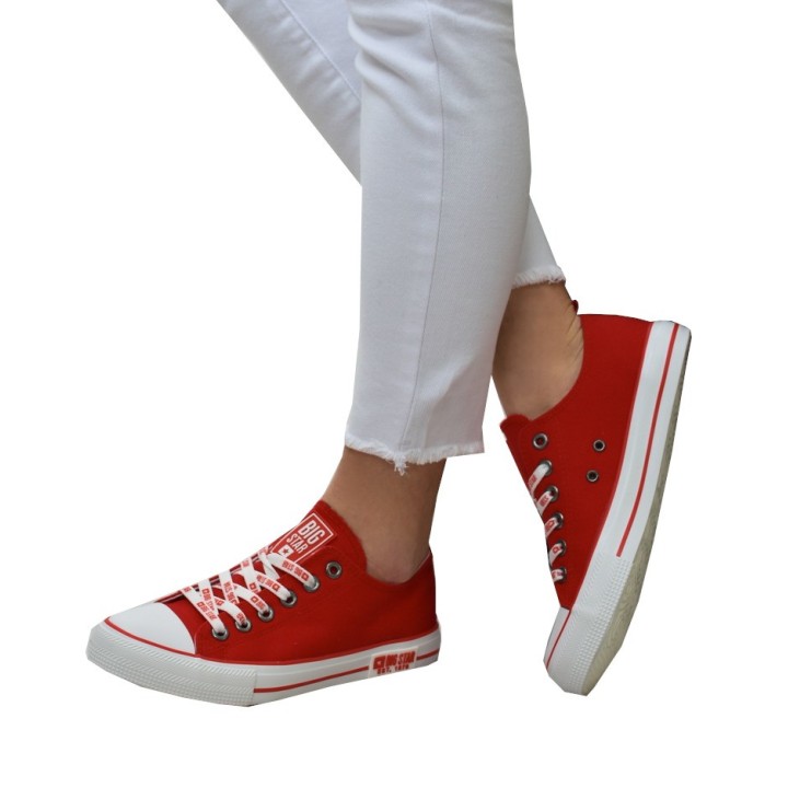 Trampki Big Star KK274104 Czerwone
