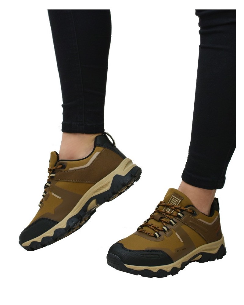 Buty trekkingowe Big Star KK274226 Brązowe