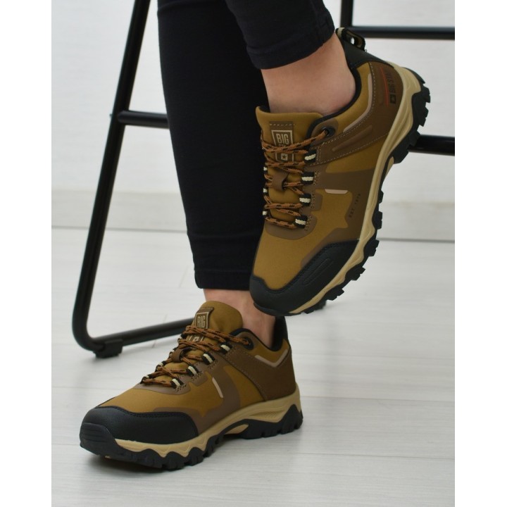 Buty trekkingowe Big Star KK274226 Brązowe