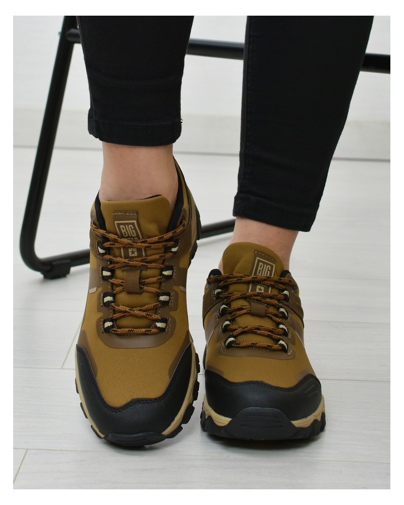 Buty trekkingowe Big Star KK274226 Brązowe