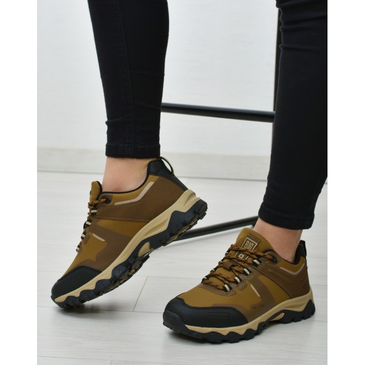 Buty trekkingowe Big Star KK274226 Brązowe