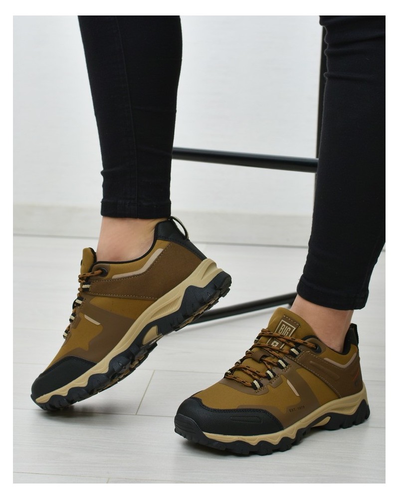 Buty trekkingowe Big Star KK274226 Brązowe