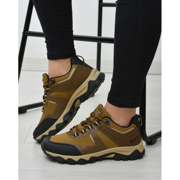 Buty trekkingowe Big Star KK274226 Brązowe