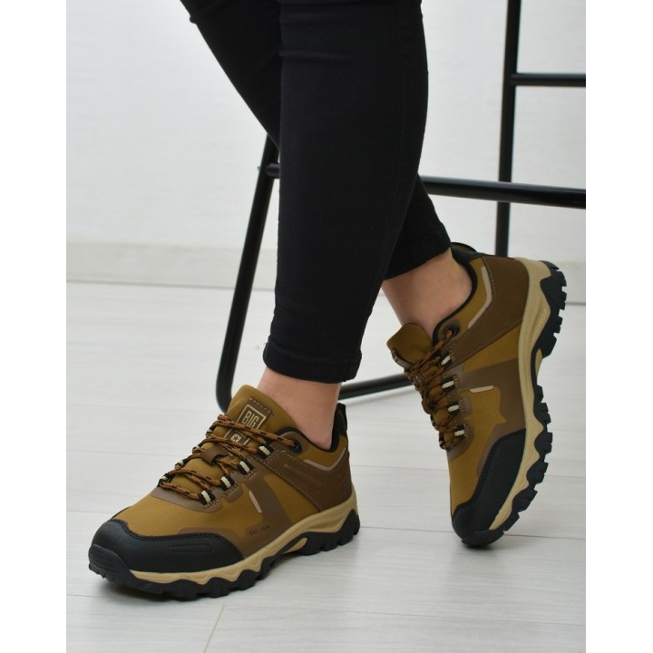 Buty trekkingowe Big Star KK274226 Brązowe