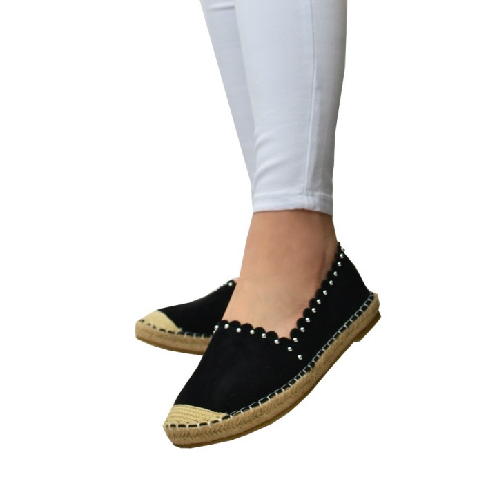 Espadryle damskie Vinceza 34595 Czarne