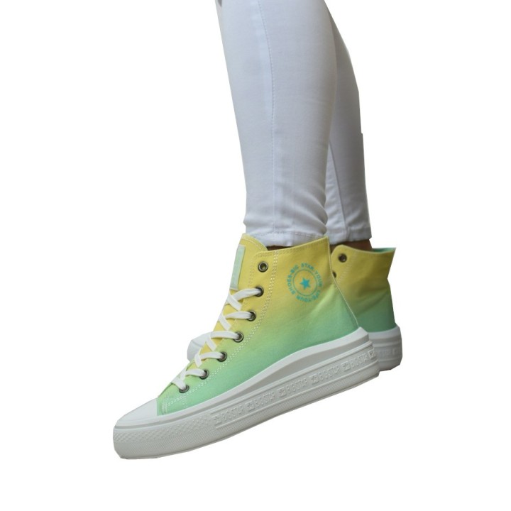 Trampki Big Star LL274A190 Żółte