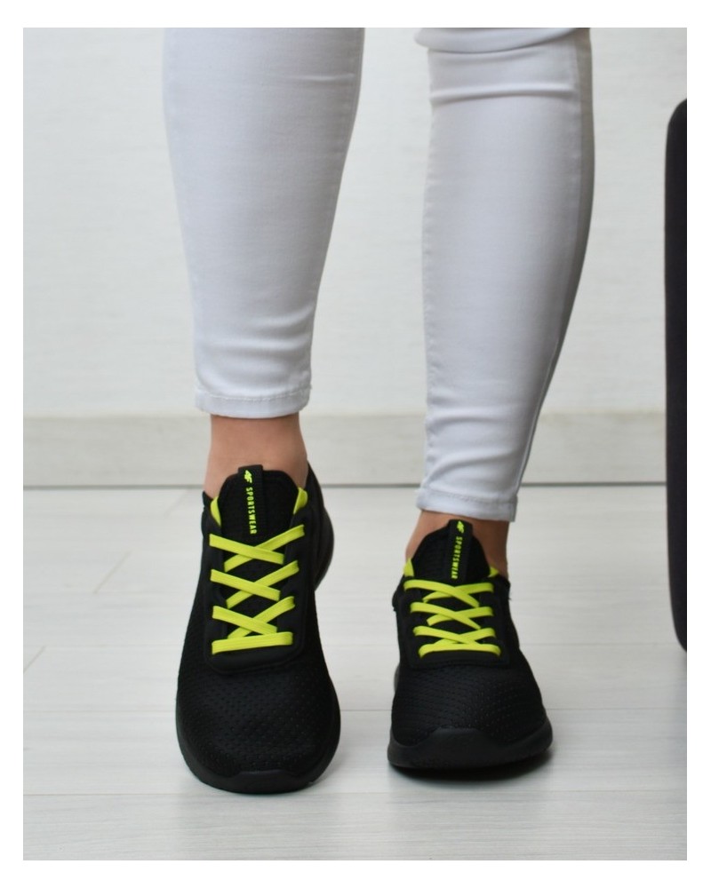 Buty sportowe 4F 4FJSS23FLOWM037 Czarne