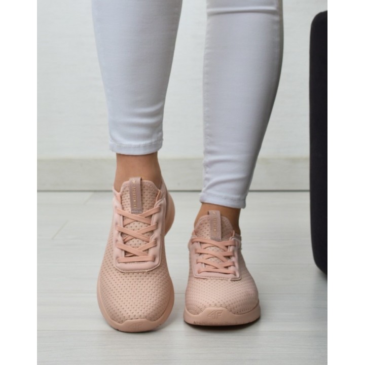 Buty sportowe damskie 4FSS23FLOWF030 J.różowe