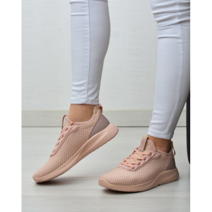 Buty sportowe damskie 4FSS23FLOWF030 J.różowe