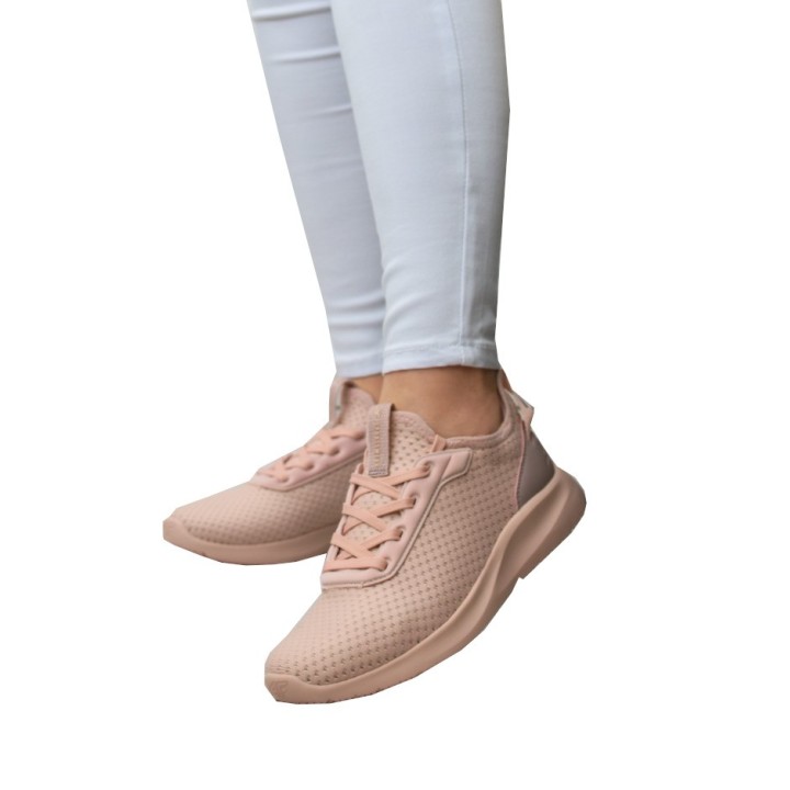 Buty sportowe damskie 4FSS23FLOWF030 J.różowe