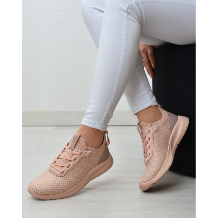 Buty sportowe damskie 4FSS23FLOWF030 J.różowe