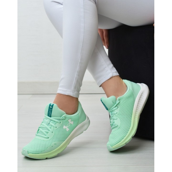 Buty sportowe damskie Under Armour 3024889-300 Zielone