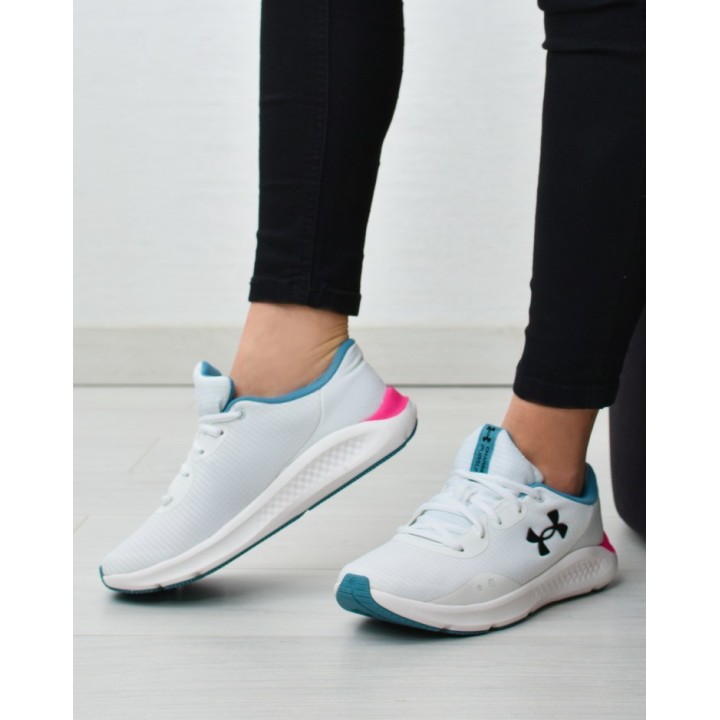 Buty sportowe damskie Under Armour 3025430-102 Białe