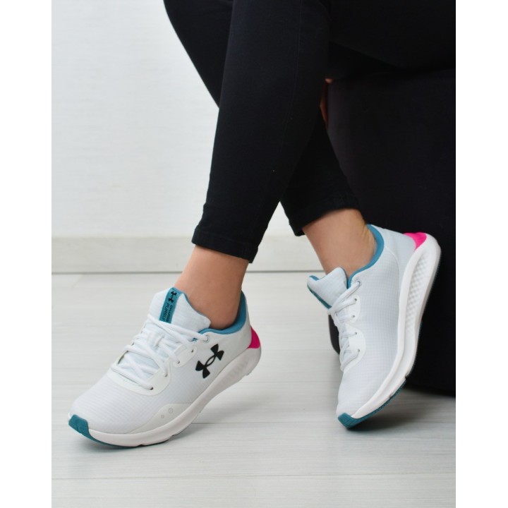 Buty sportowe damskie Under Armour 3025430-102 Białe