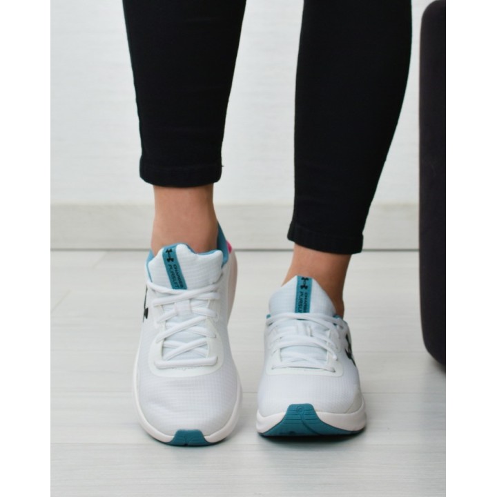 Buty sportowe damskie Under Armour 3025430-102 Białe