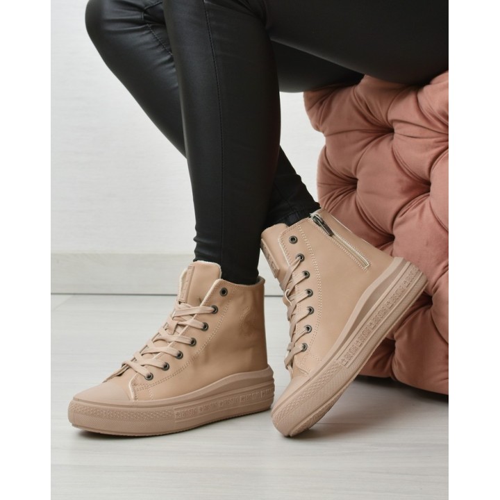 Trampki damskie Big Star MM274022 Beżowe