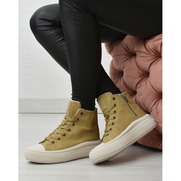 Trampki damskie Big Star MM274026 Camel