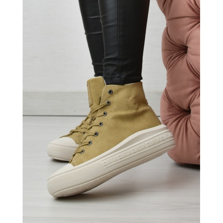 Trampki damskie Big Star MM274026 Camel