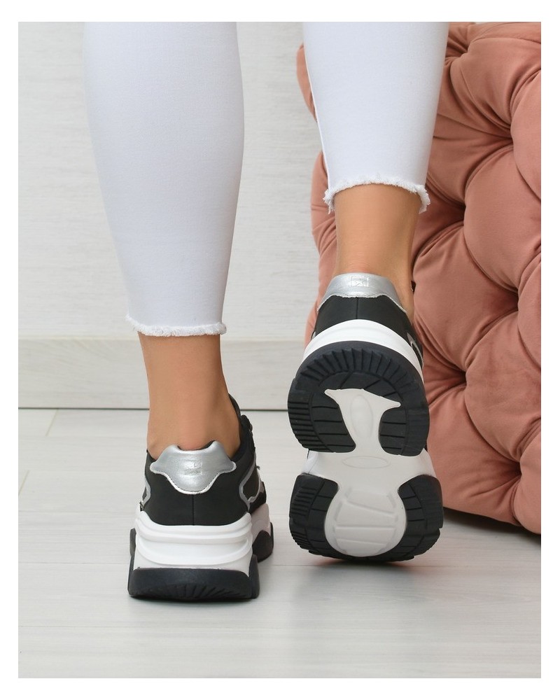 Sneakersy damskie Big Star KK274383 Czarne