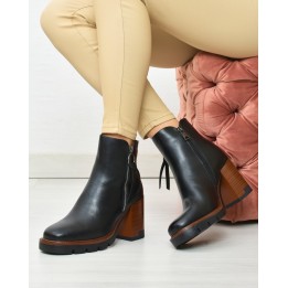 Botki damskie Vinceza 58103 Czarne