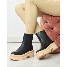 Botki damskie Vinceza 16432 Czarne
