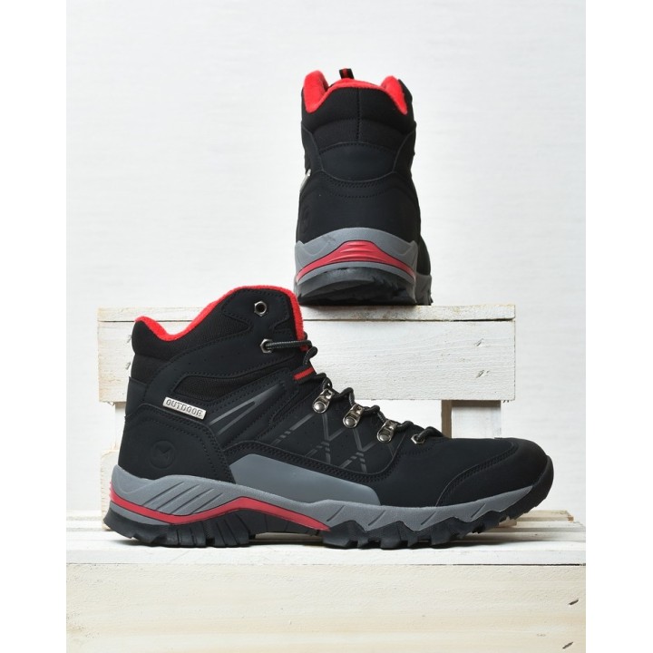 Buty Trekkingowe męskie  McKeylor 12652 Czarne