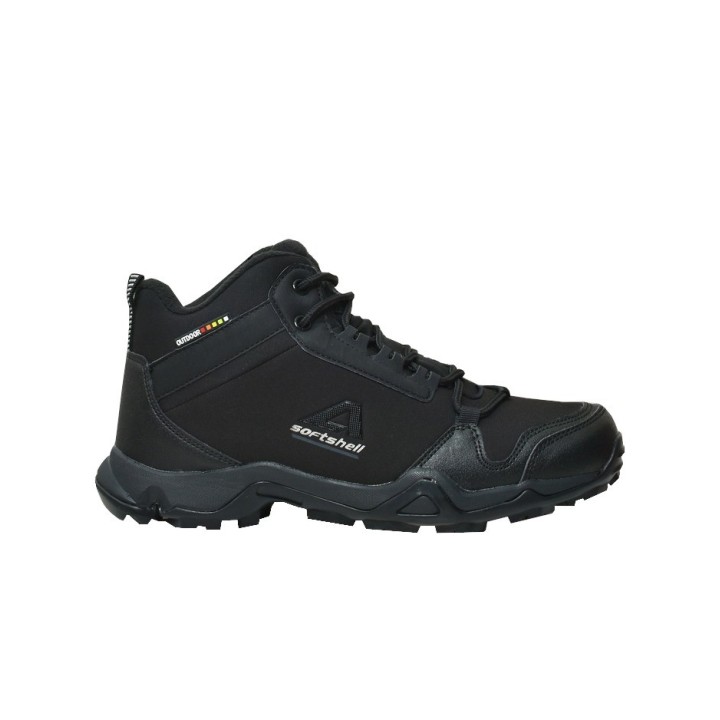 Buty trekkingowe ocieplane American Club WT64 Czarne