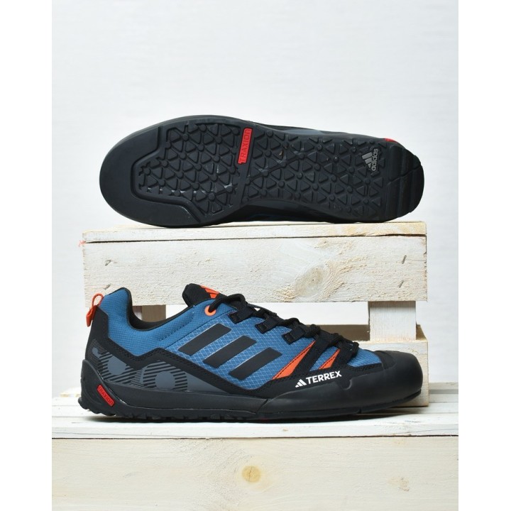Buty męskie Adidas Terrex Swift Solo 2 IE6903 Czarne/niebieskie