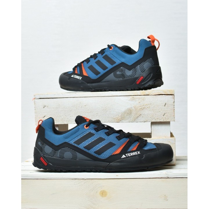 Buty męskie Adidas Terrex Swift Solo 2 IE6903 Czarne/niebieskie