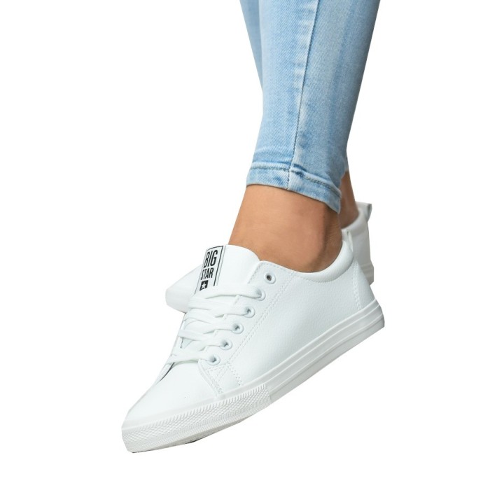 Trampki damskie Big Star JJ274311 Białe
