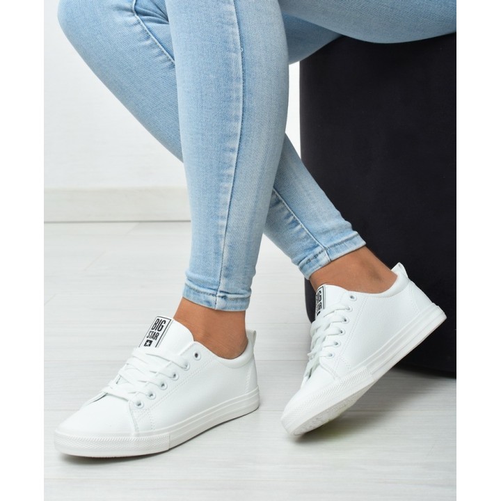 Trampki damskie Big Star JJ274311 Białe