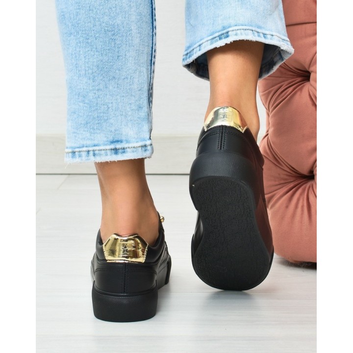 Sneakersy damskie Big Star NN274209 Czarne