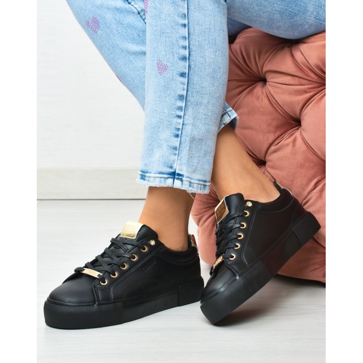 Sneakersy damskie Big Star NN274209 Czarne