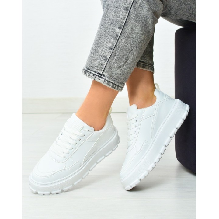 Sneakersy damskie Big Star NN274373 Białe