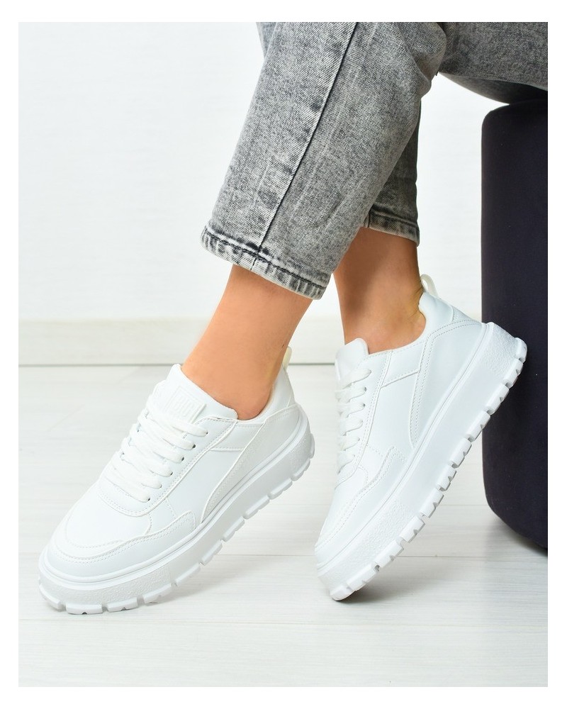 Sneakersy damskie Big Star NN274373 Białe